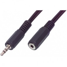 Stereo verlengkabel 3.5mm jack male female 10m