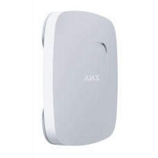 Ajax Systems witte rookmelder met thermomelder