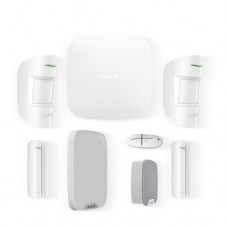 AJAX HUBKIT LUXE WIT 2x pir, 2x DC, Keypad, AB, int. Sirene