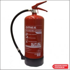 Amex 6 kg poeder brandblusser