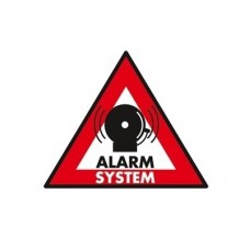 1 inbraak stickers
