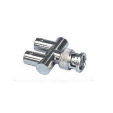Bnc splitter 1 x Bnc male naar 2 x Bnc female ( Go...