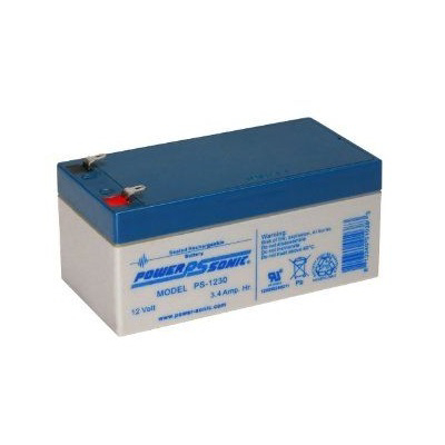 Aritech BS123NS1 12 Volt onderhoudsvrije Accu 12V 3,4AH