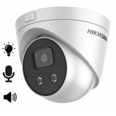 AcuSense 8MP Turret , 2.8mm, zwart, Licht, Mic. en Speaker
