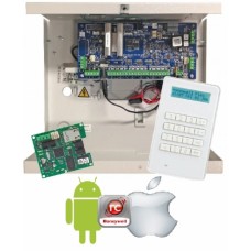 Honeywell Galaxy Flex 3-20 IP beveiligingscentrale in metalen behuizing met MK8 bediening
