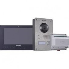 Hikvision 2-Draads Intercom IP systeem met zwart 7" scherm