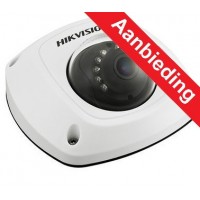 Hikvision 2Mp WIFI IP Wedge buiten camera, audio, 10m IR, 4mm