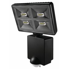 Luxa LED straler met bewegingsmelder 32W, Zwart