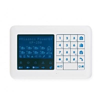 Powermaster draadloze codebediening met proximity en display
