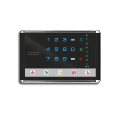 Networx NX-1814E-NL Touch spraak bedieningspaneel horizontaal, zwart