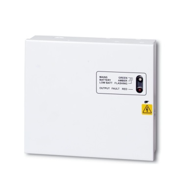 Aritech PM841 Voeding met acculader, 12V-1A