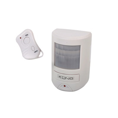 Bewegingsmelder met alarm incl. afstandsbediening
