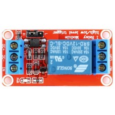 12VDC Relais print enkelvoudig