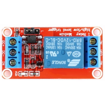 12VDC Relais print enkelvoudig
