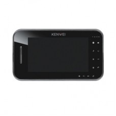 Kenwei 7" Kleuren LCD Zwart/Chroom met Softtouch toetsen