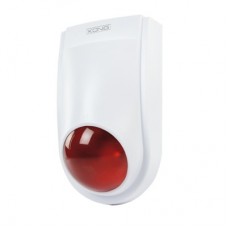 Dummy mini alarmsirene met flitslicht