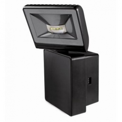 Luxa LED straler 8W, Zwart