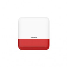 Hikvision AxPro draadloze buitensirene - rode kap