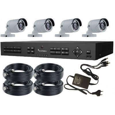 8 Kanaals Recorder Cameraset met 4x buiscamera 720P HD