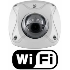Truvision 1,3MP,2.8mm witte mini bolcamera met WIFI en infrarood