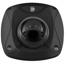 TruVision 1MP zwarte Wedge mini dome camera 2,8mm met infrarood