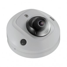 2Mpx TruVision IP Wedge camera met vast objectief 2,0mm. True D/N, WDR, 10m IR, Audio, I/O's, IP66, IK08, Micro SDxx slot. Voeding PoE of 12Vdc. Kleur grijs.