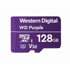 High Endurance Puple Video Monitoring micro SD Card 128GB