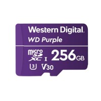 High Endurance Puple Video Monitoring micro SD Card 256GB