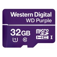 High Endurance Puple Video Monitoring micro SD Card 32GB
