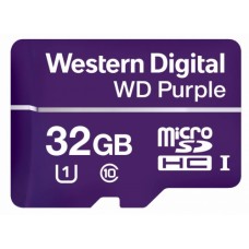 High Endurance Puple Video Monitoring micro SD Card 32GB