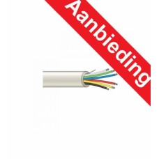 CQR 100m alarmkabel 6x 0,22mm op rol