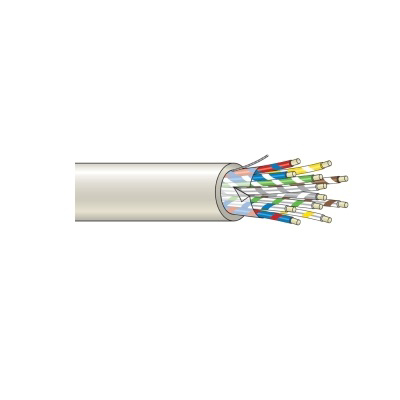 Aritech WT112W rol alarmkabel 100m 12 aders massieve kern