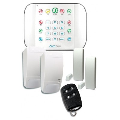 ZeroWire Draadloos Wifi alarmsysteem met Z-Wave domotica